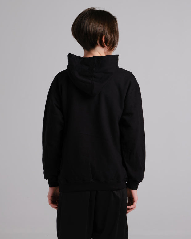 The Early Riser Youth Hoodie (Black)