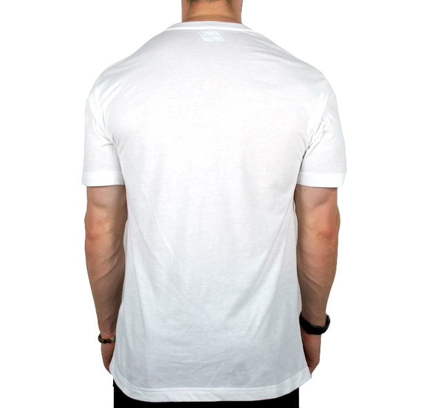 The Veteran (White) back t-shirt