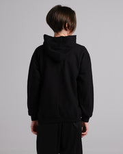The Early Riser Youth Hoodie (Black)